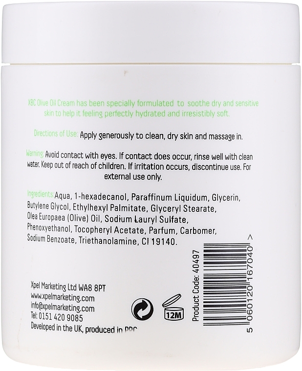 Olive Oil Body Cream - Xpel Marketing Ltd Body Care Olive Oil Cream — photo N3