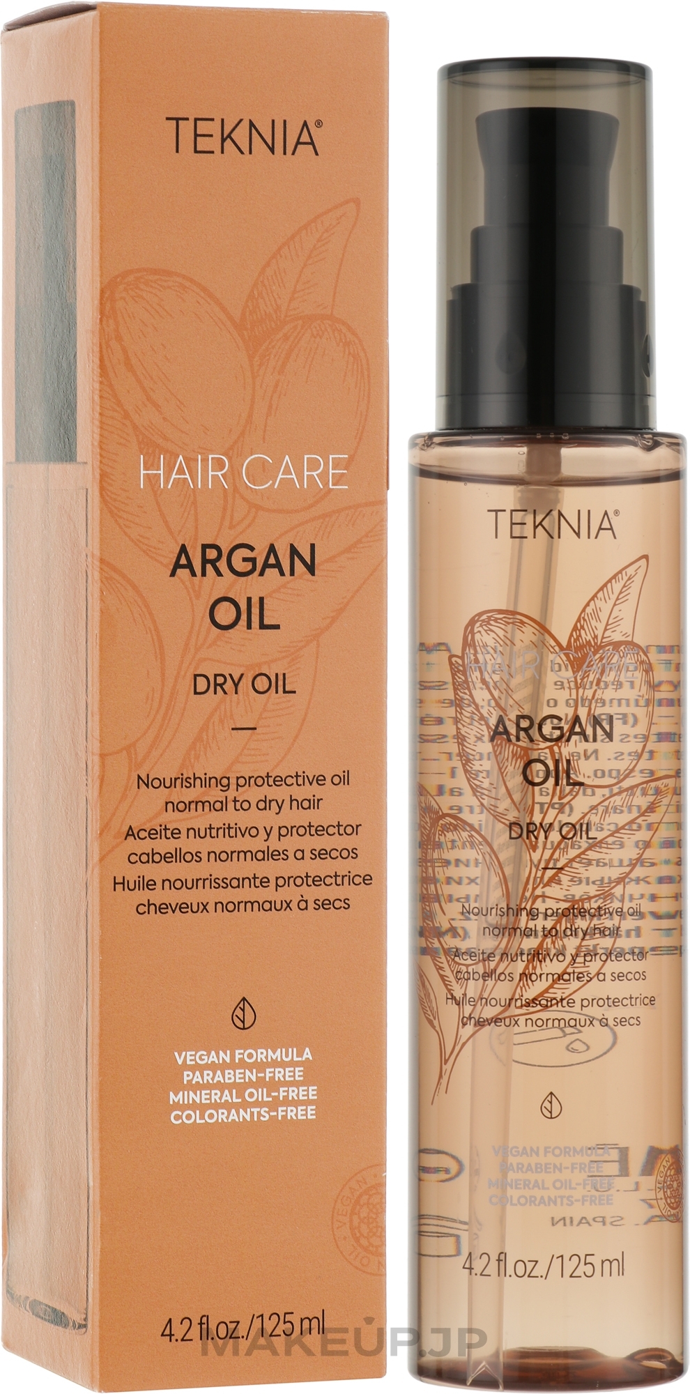 Nourishing Oil for Normal & Dry Hair - Lakme Teknia Argan Oil Dry — photo 125 ml