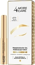 Transparent Brow Gel - More4Care Transparentny Brow Modeling Gel — photo N2