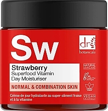 Fragrances, Perfumes, Cosmetics フェイスクリーム - Dr. Botanicals Strawberry Superfood Vitamin Day Moisturiser