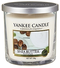 Scented Candle in Glass 'Shea Butter' - Yankee Candle Shea Butter — photo N3