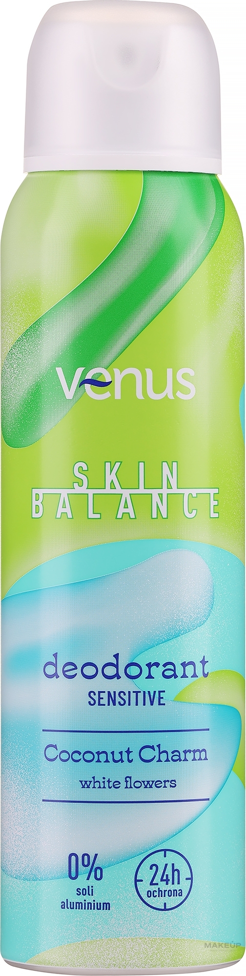 Coconut & White Flowers Deodorant Spray - Venus Skin Balance Coconut & White Flower Deodorant — photo 150 ml