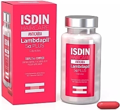 Fragrances, Perfumes, Cosmetics Anti Hair Loss Dietary Supplement, capsules - Isdin Lambdapil 5a Plus Anti Hair Loss