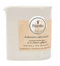 Fragrances, Perfumes, Cosmetics Flagolie - Coconut Nutrition Massage Candle