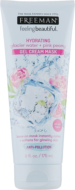 Glacial Water & Pink Peony Gel Cream Mask - Freeman Feeling Beautiful Gel Cream Mask — photo N1