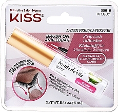 Fragrances, Perfumes, Cosmetics Lash Adhesive with Brush - Kiss Strip Lash Adhesive Clear Super Strong Hold