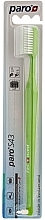 S43 Toothbrush, green - Paro Swiss Isola F — photo N1