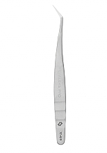 Professional Lash Tweezers, L shape, TE-41/9 - Staleks Pro Expert — photo N1