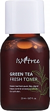 Fragrances, Perfumes, Cosmetics Refreshing Tonic with Green Tea Extract - IsNtree Green Tea Fresh Toner (mini size)