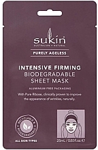 Fragrances, Perfumes, Cosmetics Face Sheet Mask - Sukin Purely Ageless Intensive Firming Biodegradable Sheet Mask