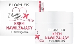 Moisturizing Face Cream with Phytocollagen - Floslek I Love Mini Moisturising Cream With Phytocollagen — photo N1