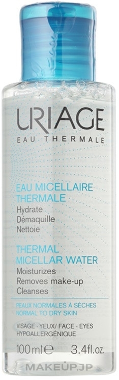 Micellar Water for Dry and Normal Skin - Uriage Thermal Micellar Water Normal to Dry Skin — photo 100 ml