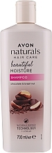 Fragrances, Perfumes, Cosmetics Moisturizing Hair Shampoo "Brazil Nut & Chocolate" - Avon Naturals Hair Care Beautiful Moisture Shampoo