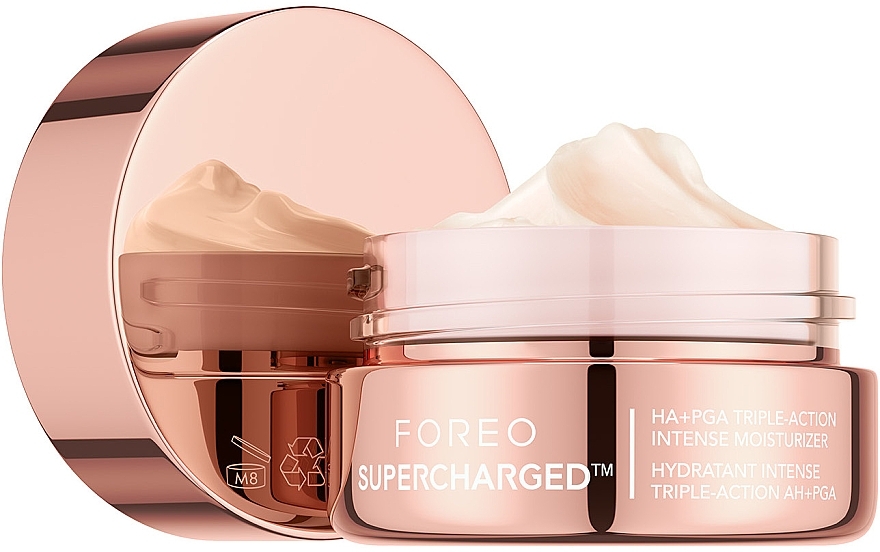 Face Gel Cream - Foreo Supercharged HA+PGA Triple-Action Intense Moisturizer — photo N1