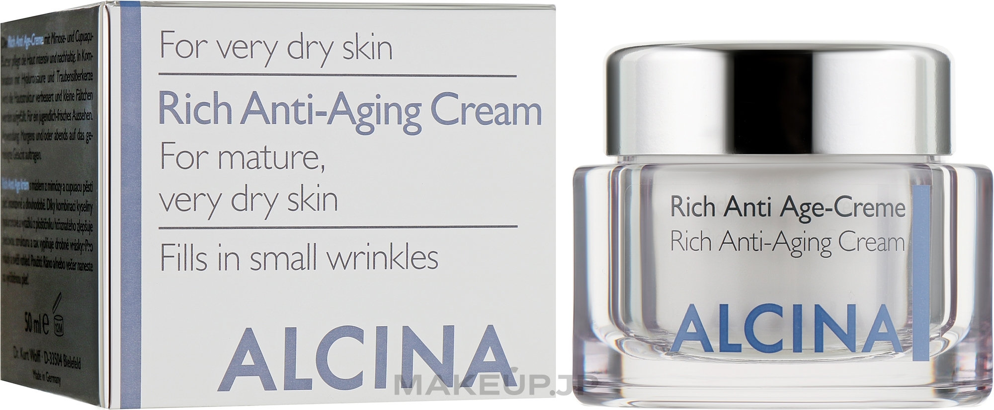 Nourishing Anti-Aging Face Cream - Alcina T Rich Anti Age-Creme — photo 50 ml