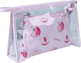 Fragrances, Perfumes, Cosmetics Makeup Bag 2in1 'Peach' - Ecarla