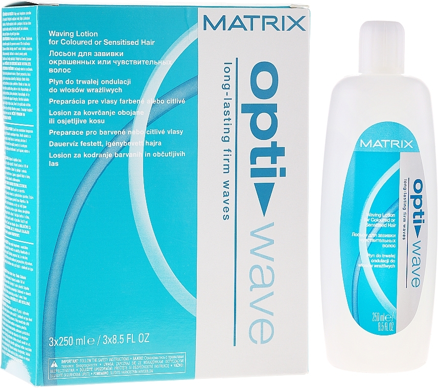 Waving Lotion for Sensitised Hair - Matrix Opti-Wave Waving Lotion for Coloured or Sensitised Hair — photo N1