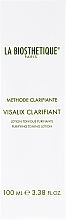 Fragrances, Perfumes, Cosmetics Cleansing Face Lotion - La Biosthetique Methode Clarifiante Visalix Purifiant Lotion Salon Size