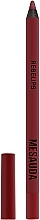 Waterproof Lip Pencil - Mesauda Milano Rebelips — photo N1