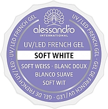 Fragrances, Perfumes, Cosmetics Nail Gel - Alessandro International French Gel Soft White