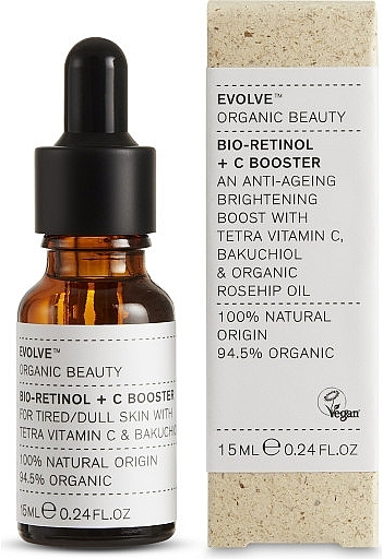 Rejuvenating & Refreshing Booster - Evolve Beauty Bio-Retinol + C Booster — photo N1