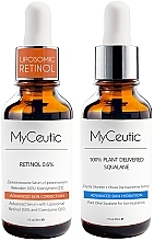 Fragrances, Perfumes, Cosmetics Set - MyCeutic Retinol Skin Tolerance Building Retinol 0.6% Squalane Set 2 (f/ser/30mlx2)