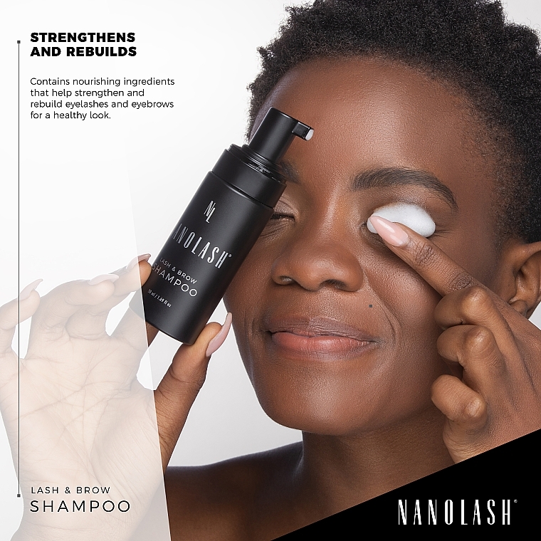 Lash & Brow Shampoo - Nanolash Lash & Brow Shampoo — photo N4