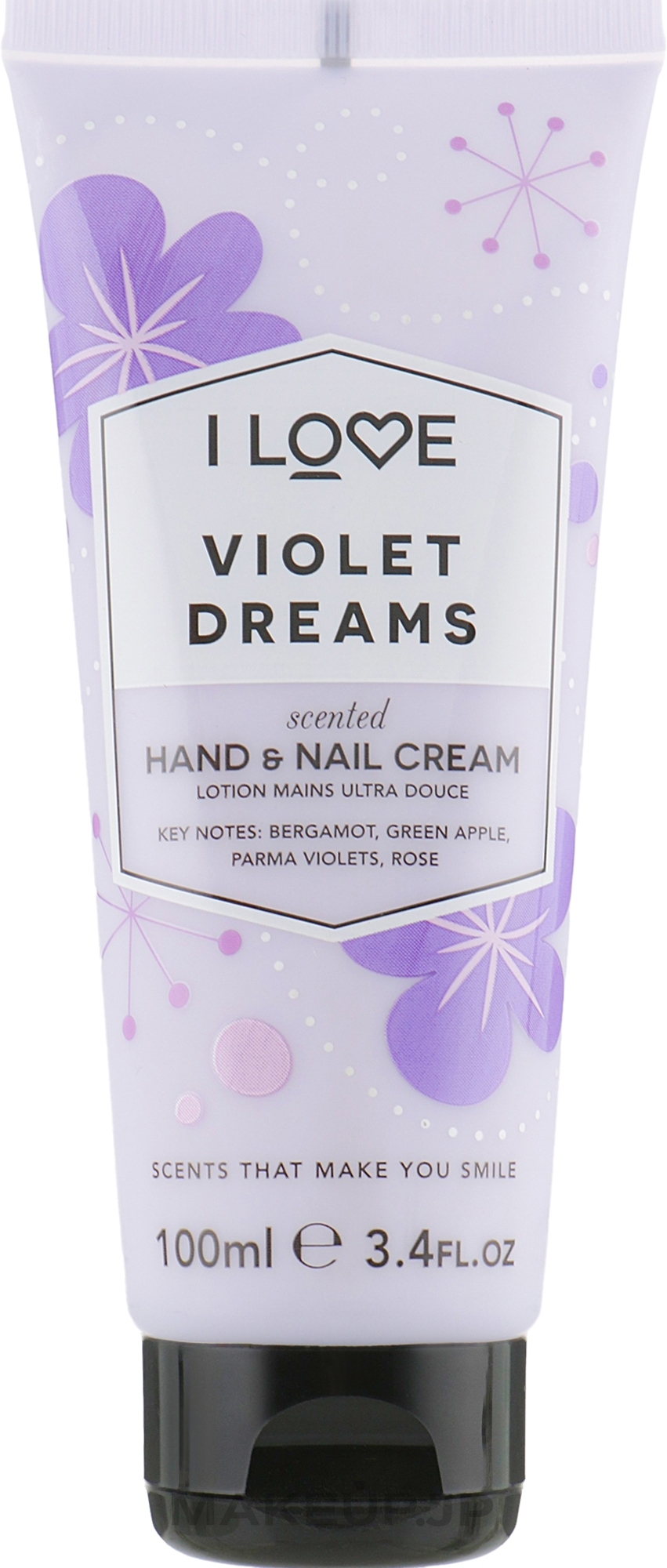 Violet Dreams Hand Cream - I Love Violet Dreams Hand and Nail Cream — photo 100 ml
