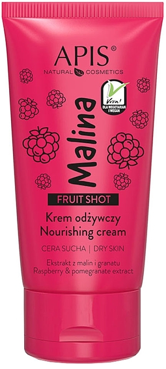 Face Cream with Raspberry Scent - Apis Professional Fruit Shot Nourishing Cream — photo N1