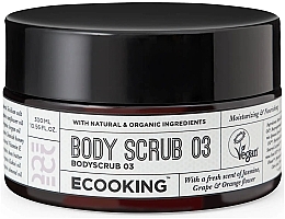 Fragrances, Perfumes, Cosmetics Body Scrub 03 - Ecooking Body Scrub 03