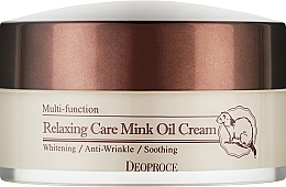 Relaxing Mink Oil Cream - Deoproce Relaxing Care Mink Oil Cream — photo N1