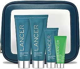 Fragrances, Perfumes, Cosmetics Set, 5 products - Lancer The Method Intro Kit Oily-Congested Skin