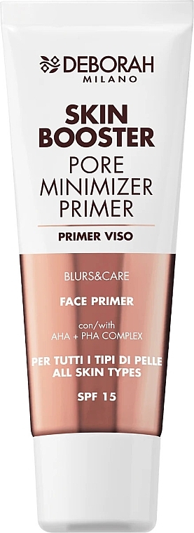 Mattifying Face Primer - Deborah Skin Booster Pore Minimizer Primer SPF15 — photo N1