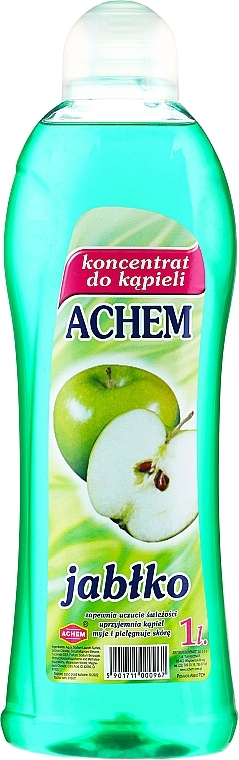 Liquid Bath Concentrate "Apple" - Achem Concentrated Bubble Bath Apple — photo N1