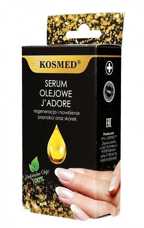 Nail & Cuticle Oil-Serum - Kosmed Serum Oil J'Adore — photo N1