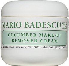 Fragrances, Perfumes, Cosmetics Makeup Remover Cream - Mario Badescu Cucumber Make-up Remover Cream