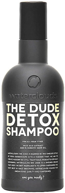 Hair Shampoo 'Detox' - Waterclouds The Dude Detox Shampoo — photo N1