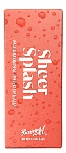 Moisturizing Lip Balm - Barry M Sheer Splash Moisturising Tinted Lip Balm — photo N2