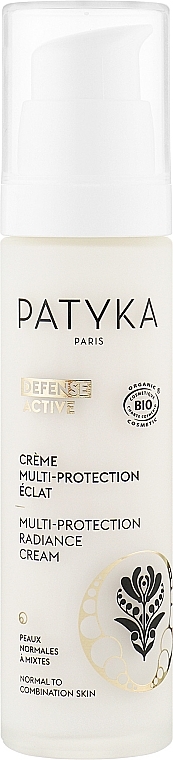 Protective Cream for Normal & Combination Skin - Patyka Defense Active Radiance Multi-Protection Cream — photo N1