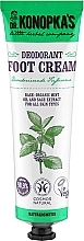 Fragrances, Perfumes, Cosmetics Deodorant Foot Cream - Dr. Konopka's Deodorant Foot Cream