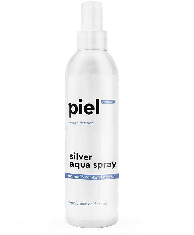 Moisturising Spray for Normal/Combination Skin - Piel Cosmetics Silver Aqua Spray — photo N1