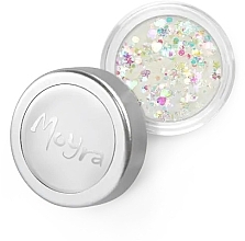 Fragrances, Perfumes, Cosmetics ネイルアート グリッター - Moyra Mini Rainbow Flitter Mix