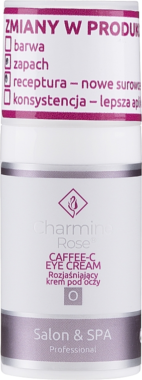 Brightening Eye Cream - Charmine Rose Caffee-C Eye Cream — photo N3