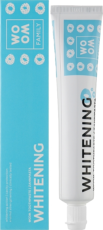 Whitening Toothpaste - Woom Family Whitening Toothpaste — photo N2
