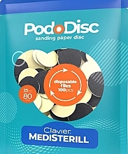 Pedicure Disc Refills L 80/25 mm - Clavier Medisterill PodoDisc — photo N1