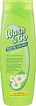 Fragrances, Perfumes, Cosmetics Dull Hair Chamomile Shampoo - Wash&Go