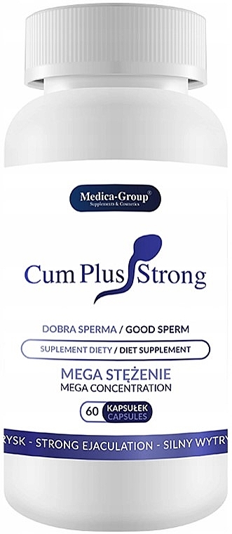 Sperm Improving Dietary Supplement - Medica-Group Cum Plus Strong Diet Supplement — photo N1