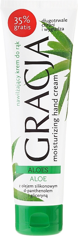 Moisturizing Aloe Extract Hand Cream - Gracja Aloe Hand Cream — photo N1