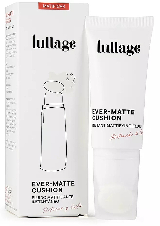 Mattifying Fluid - Lullage Ever-Matte Cushion Instant Mattifying Fluid — photo N2