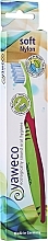 Fragrances, Perfumes, Cosmetics Soft Toothbrush, pink-green - Yaweco Toothbrush Nylon Soft